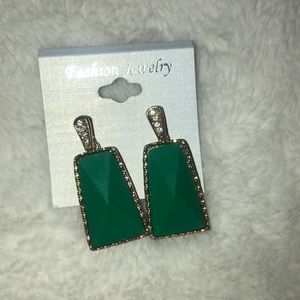 Emerald Drop Earrings